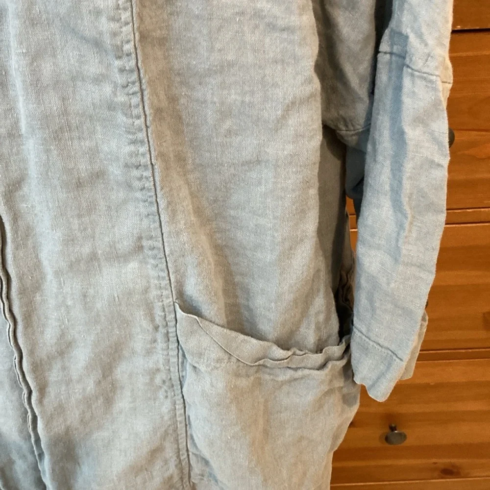 Linenfox open blazer - Picture 9 of 15